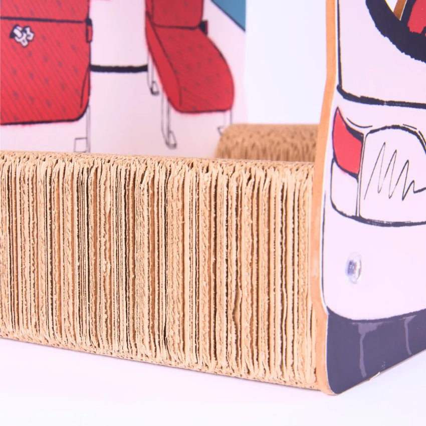 PP LAB - Hong Kong Mini Bus Cat Scratcher