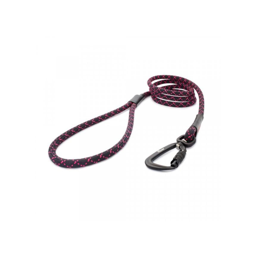Tamer - Leash Classic – Black/Pink