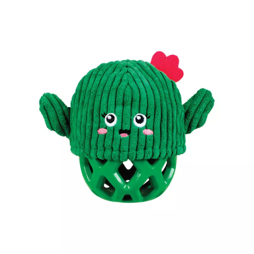 Petshop - PRICLY BUT SWEET RUBBER / PLUSH DOG TOY
