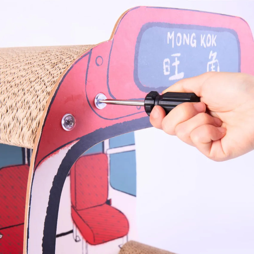 PP LAB - Hong Kong Mini Bus Cat Scratcher