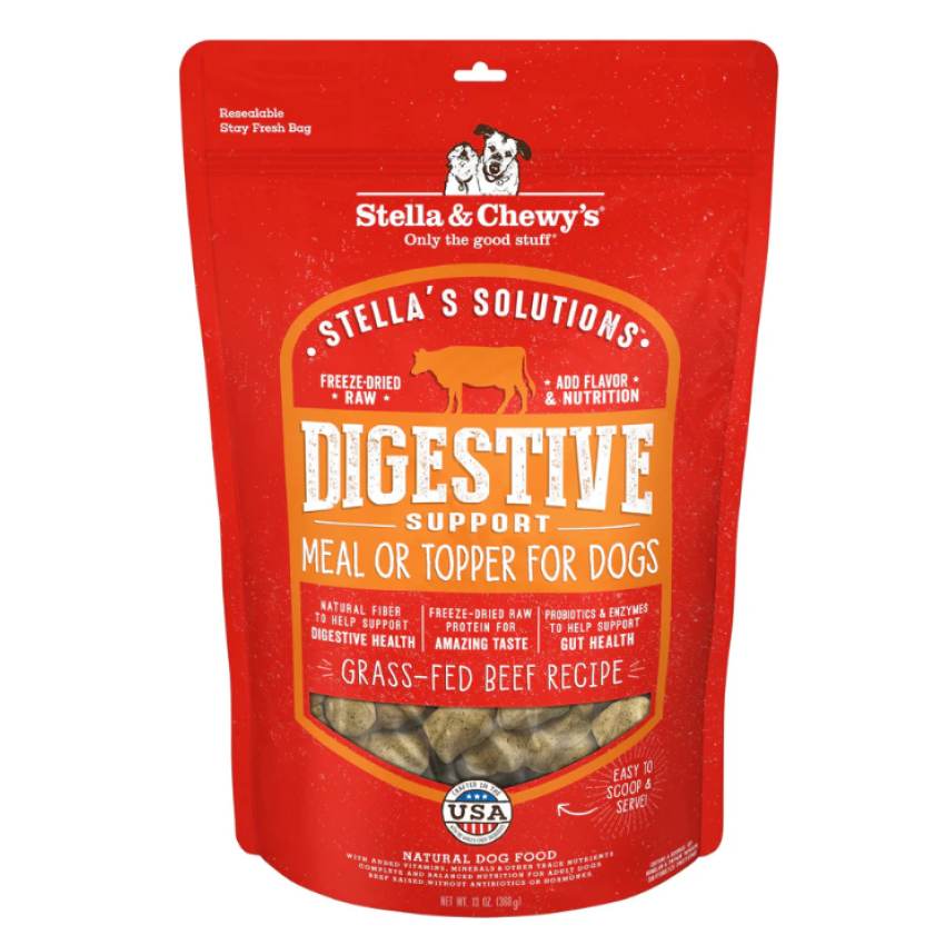 Stella & Chewy's Solutions Digestive Support Beef 13oz (Authorized merchant by Stella & Chewy's)