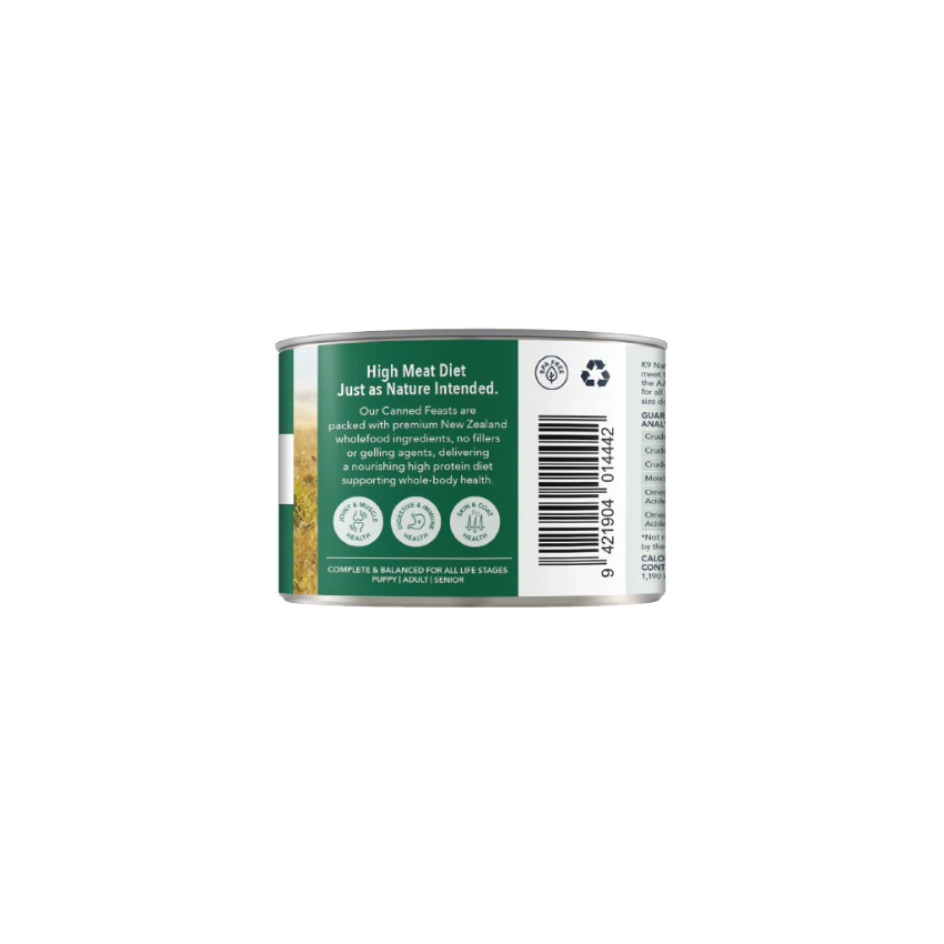 K9 Natural - Lamb Feast Canned Dog Food (170g)