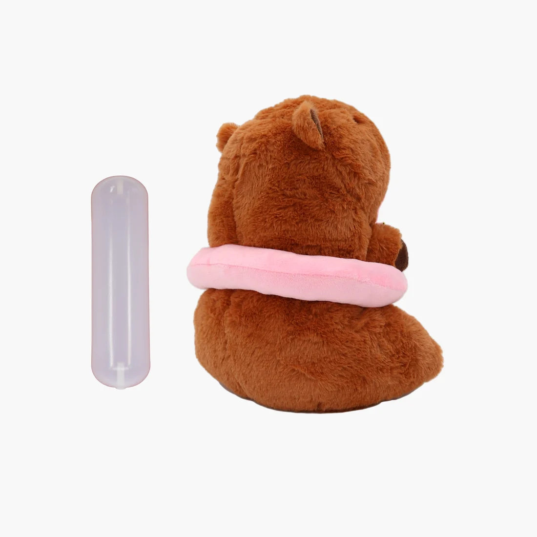 Patchwork Pet - Capybara with Flamingo Floaty Dog Toy (11 in)
