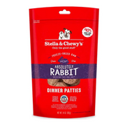 Stella & Chewy's - Freeze Dried Rabbit Dinner Patties 14oz (Authorized merchant by Stella & Chewy's)