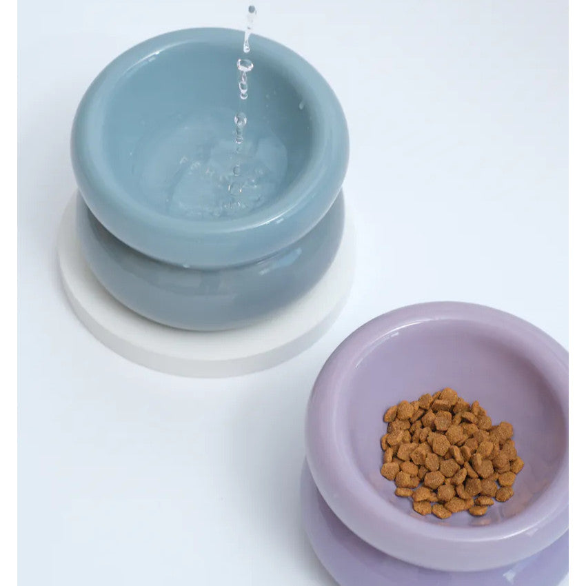 PEHOM - Souffle Pet Bowl - Blue
