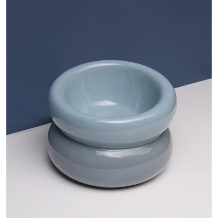 PEHOM - Souffle Pet Bowl - Blue