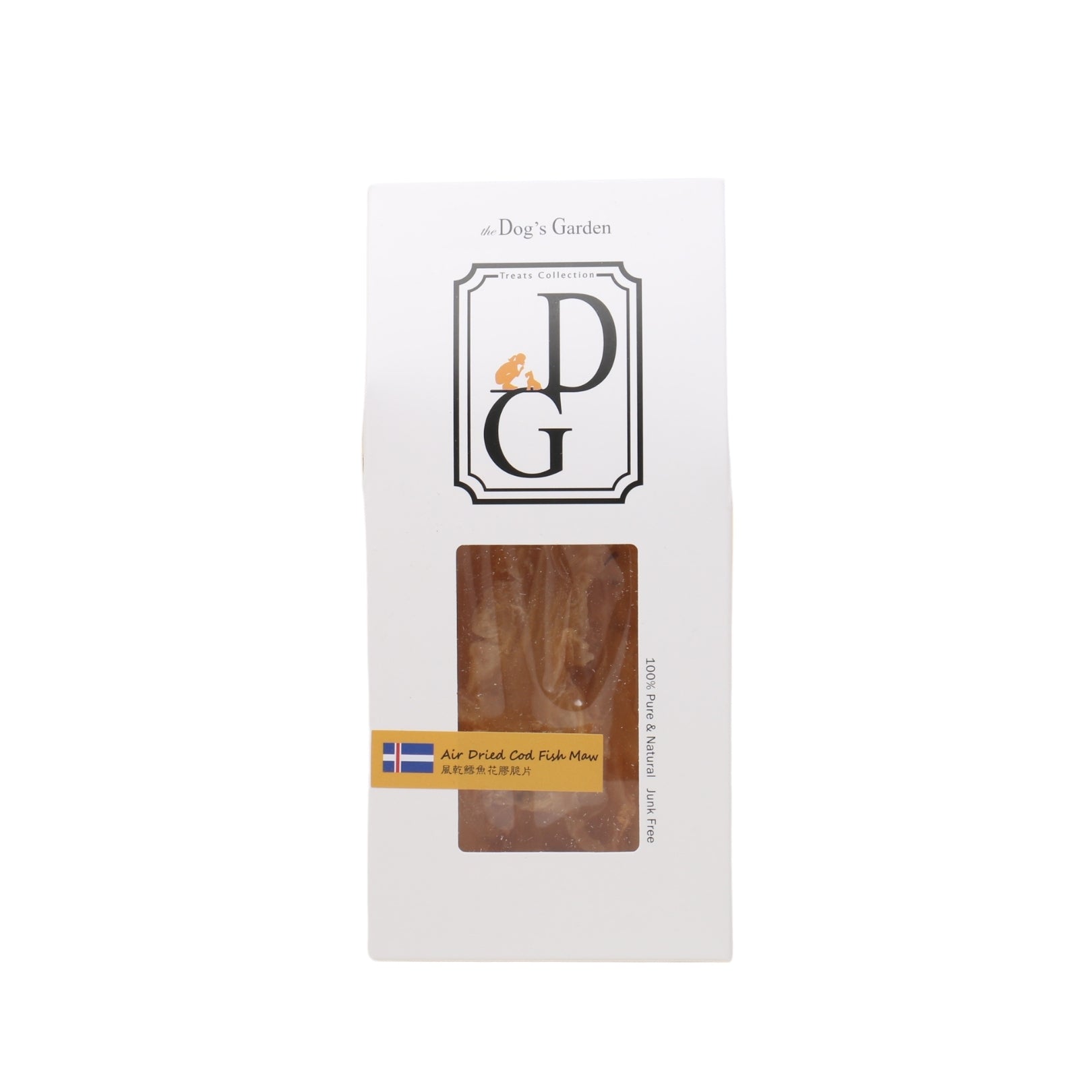 the Dog's Garden - Air Dried Treats - Cod FishMaw