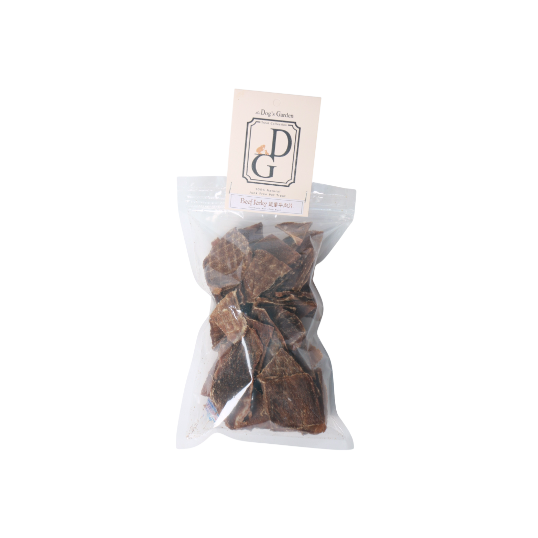 the Dog's Garden - Air-Dried Treat - Brazil Beef Jerky - 40g