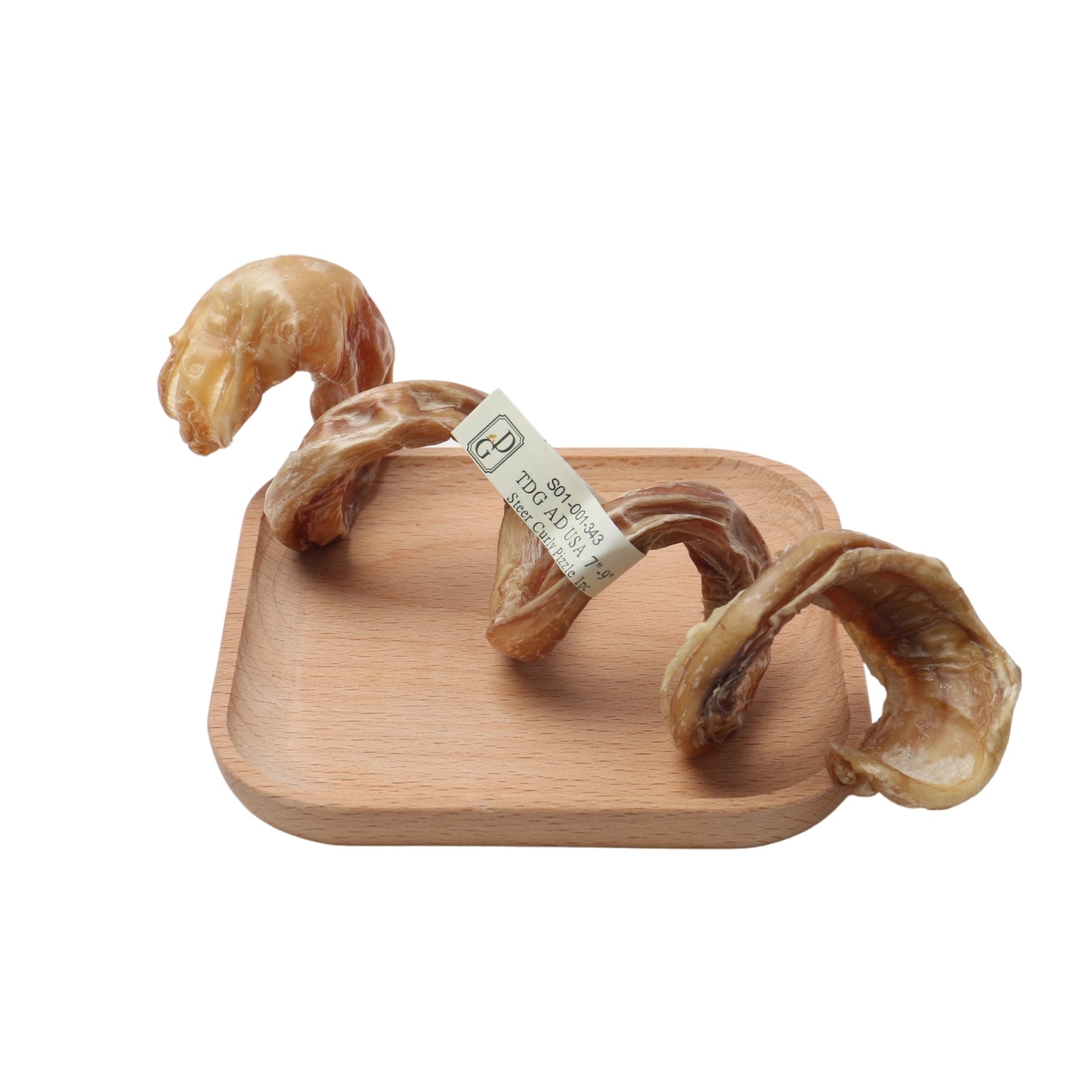 the Dog's Garden - Chew - Air-Dried Steer Curly Pizzle