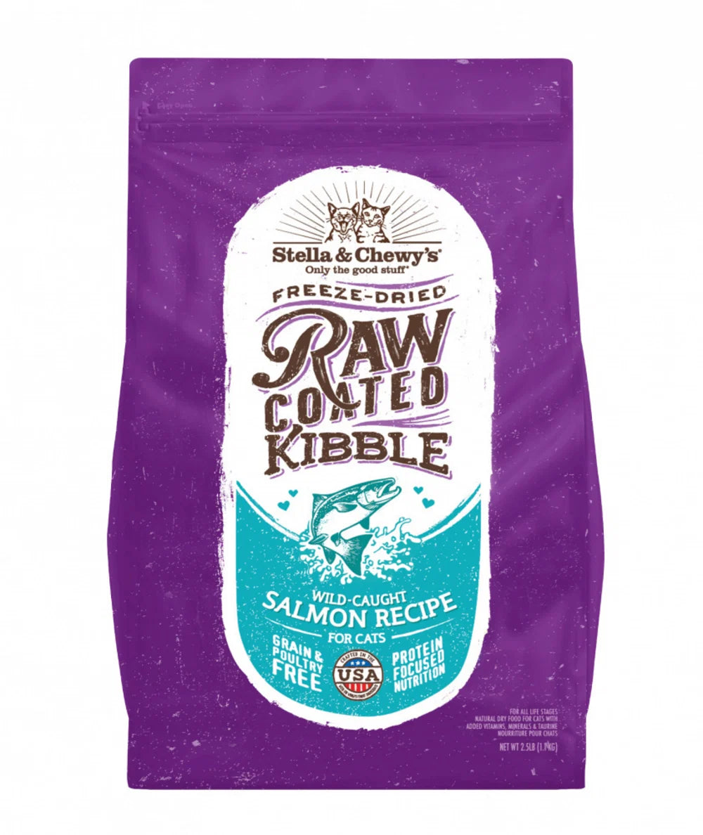 Stella & Chewy's Cat Raw Coated Wild-Caught Salmon (2.5lb)