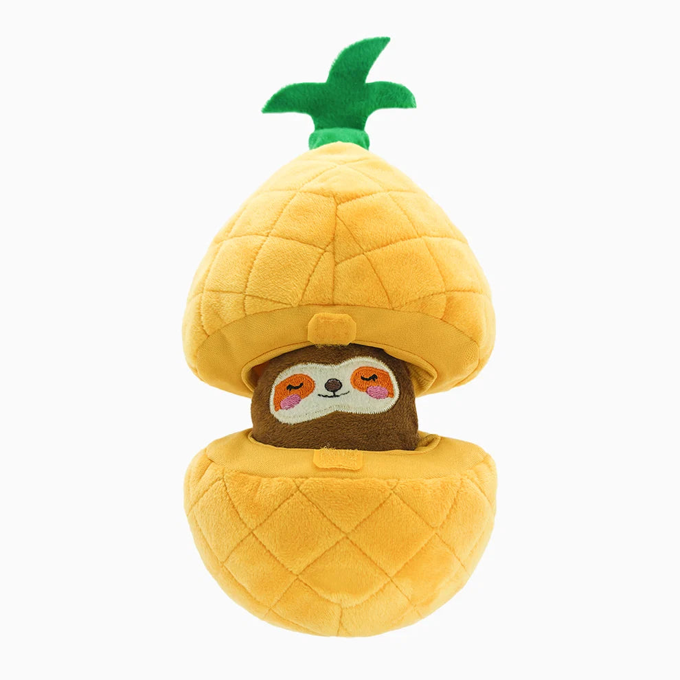 Hugsmart - Fruity Critterz - Pineapple Dog Toy
