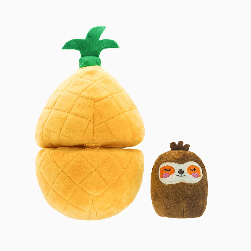 Hugsmart - Fruity Critterz - Pineapple Dog Toy