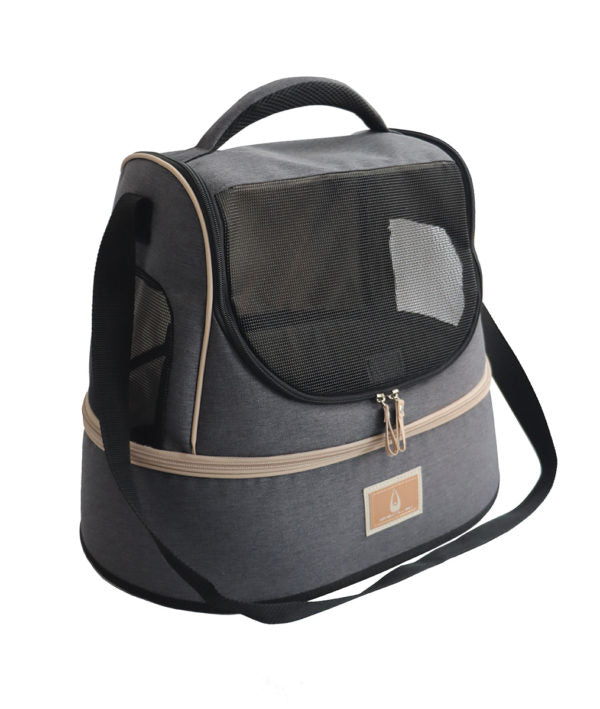 Zu&Lu HAPPY CAT 3-in-1 Cat Carrier, House & Bed (Frosty Mint)