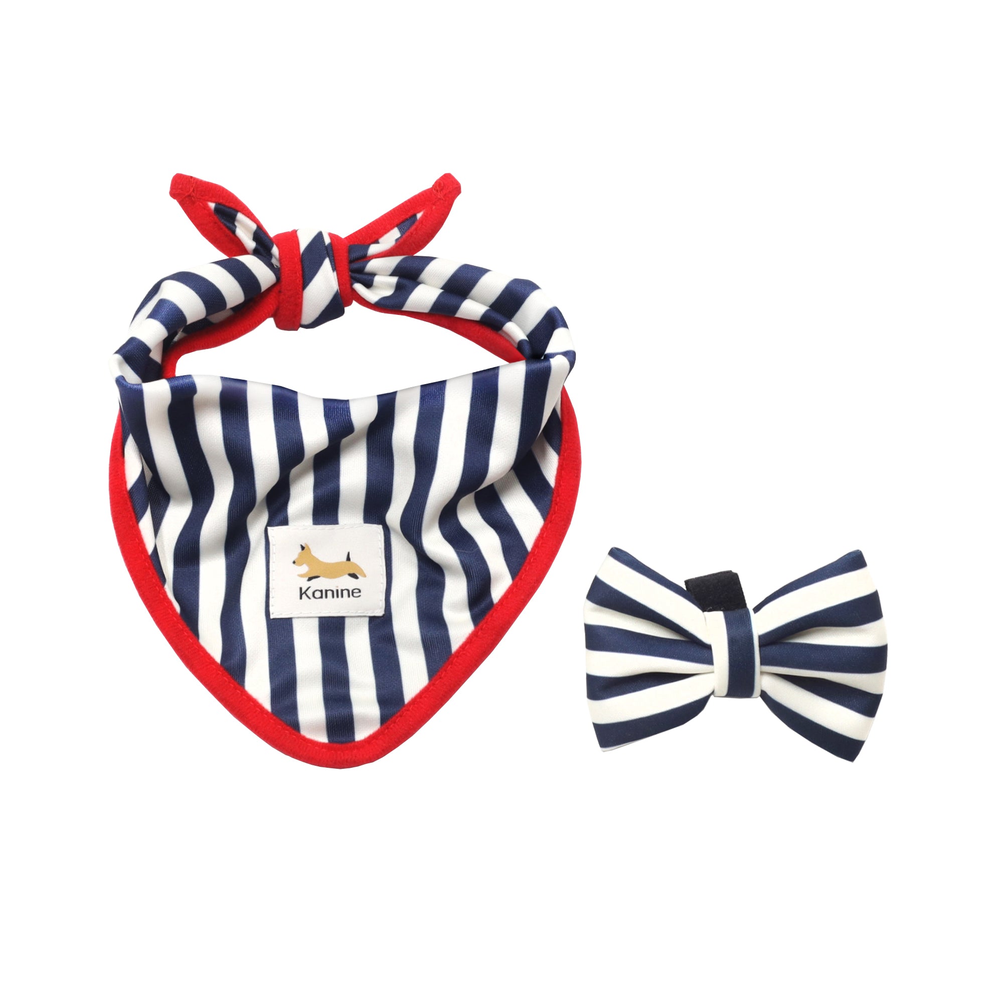 Kanine Bandana and Bow Set
