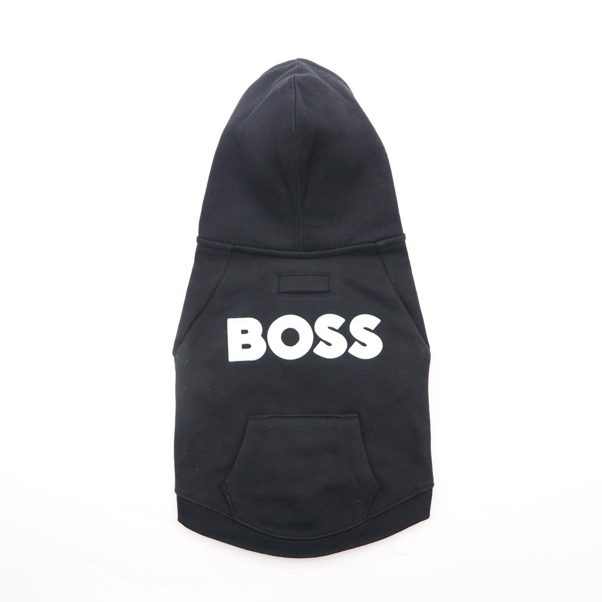 BOSS Dog Hoodie with Applique Logo