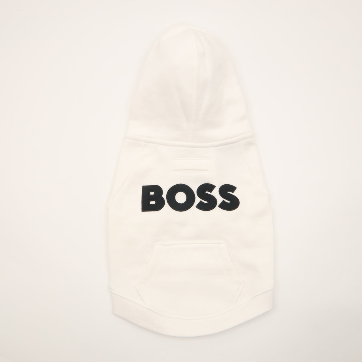 BOSS Dog Hoodie with Applique Logo