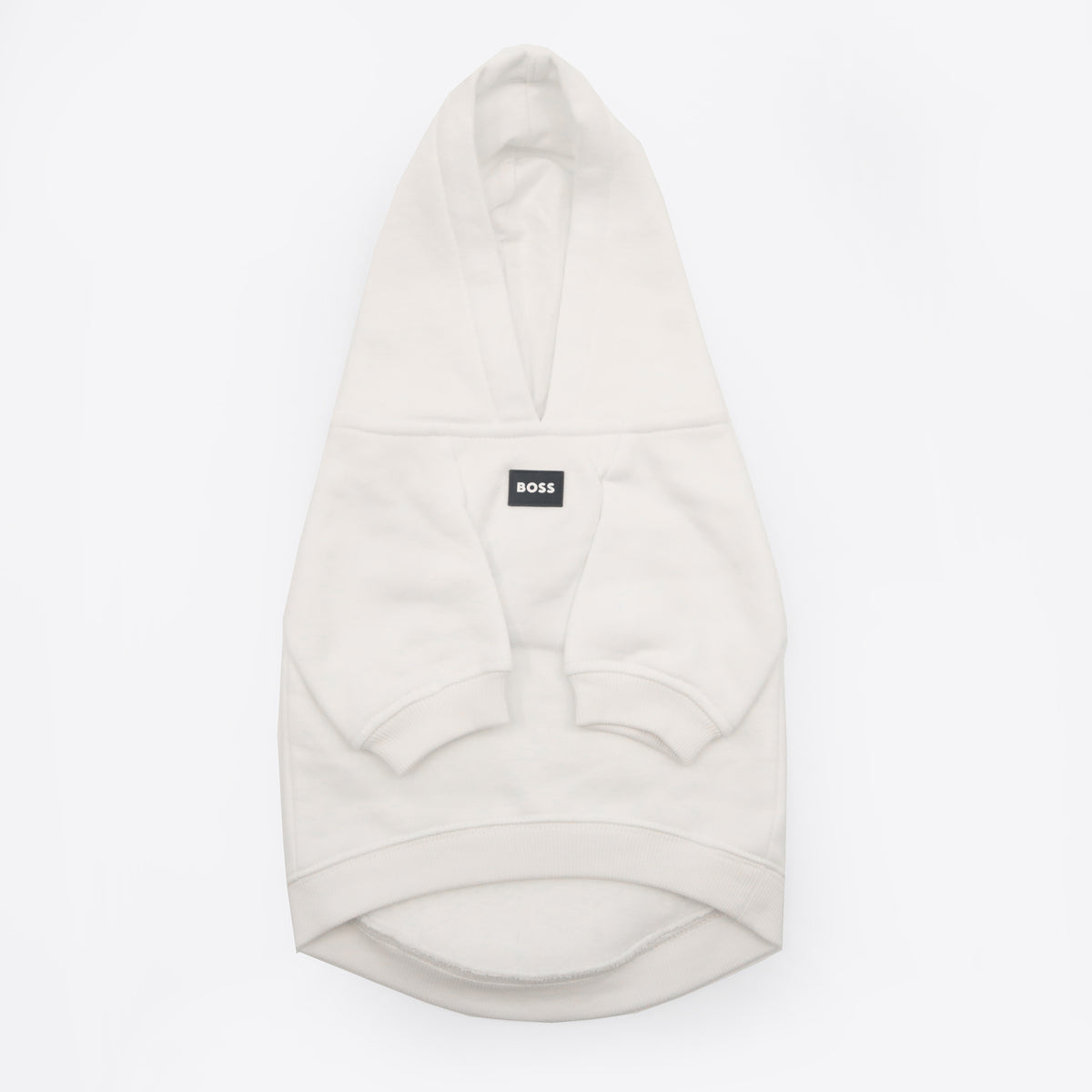 BOSS Dog Hoodie with Applique Logo