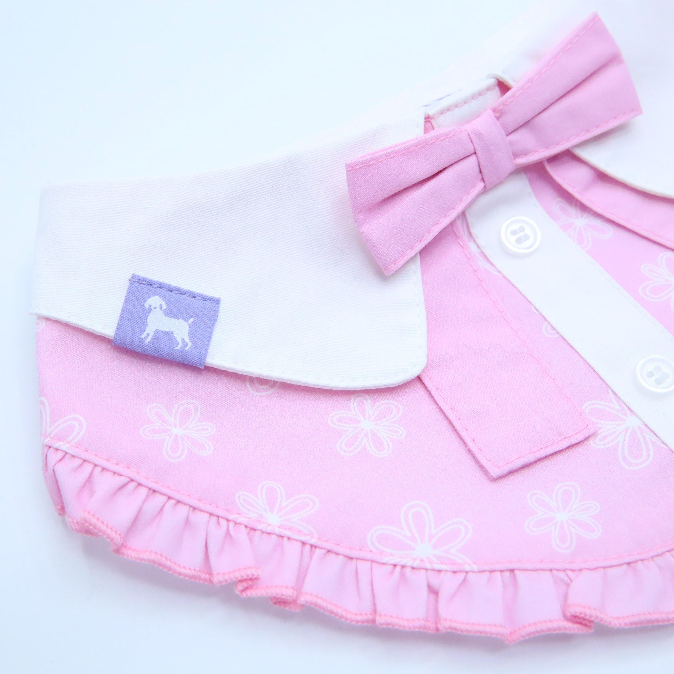 florence by mills Woven Dog Bib (Girls')