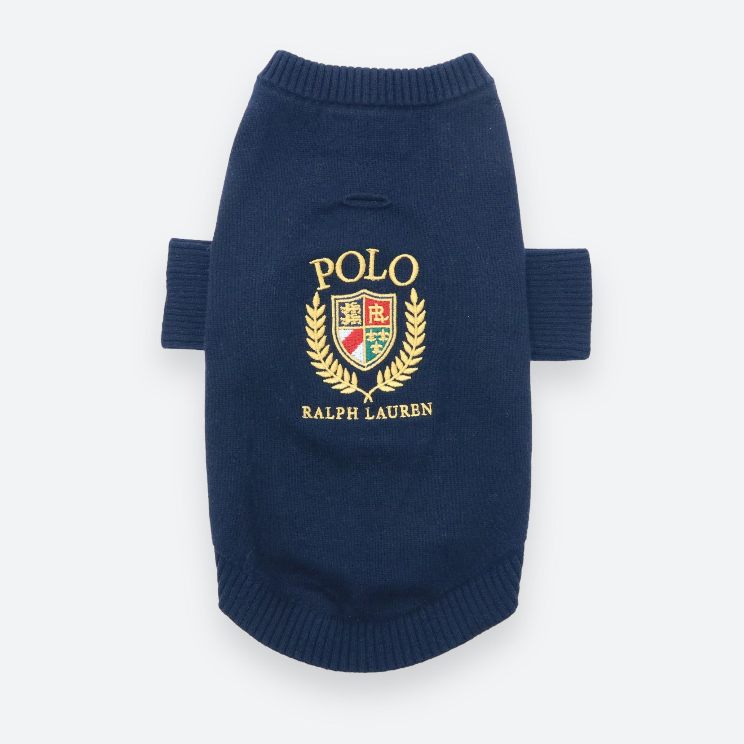 Polo Ralph Lauren Embroidery Polo Dog Cotton Sweater