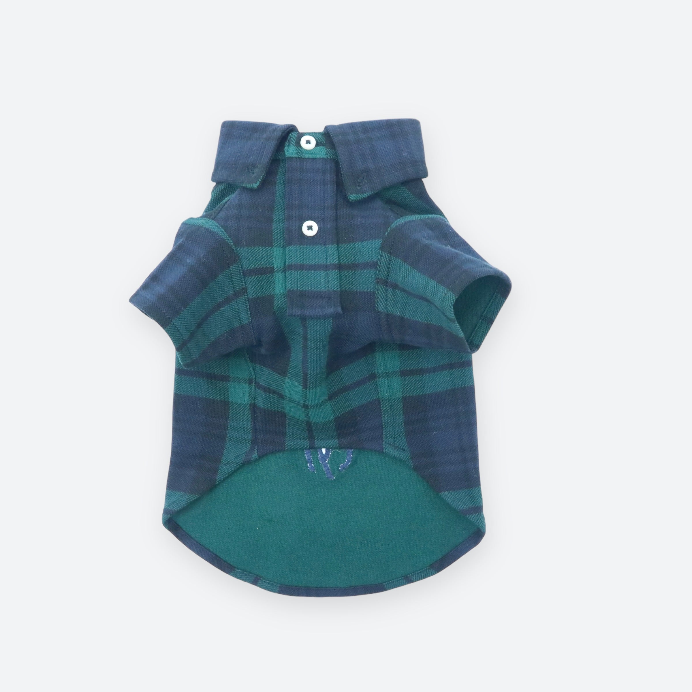 Polo Ralph Lauren Dog Black Watch Cotton Knit Shirt