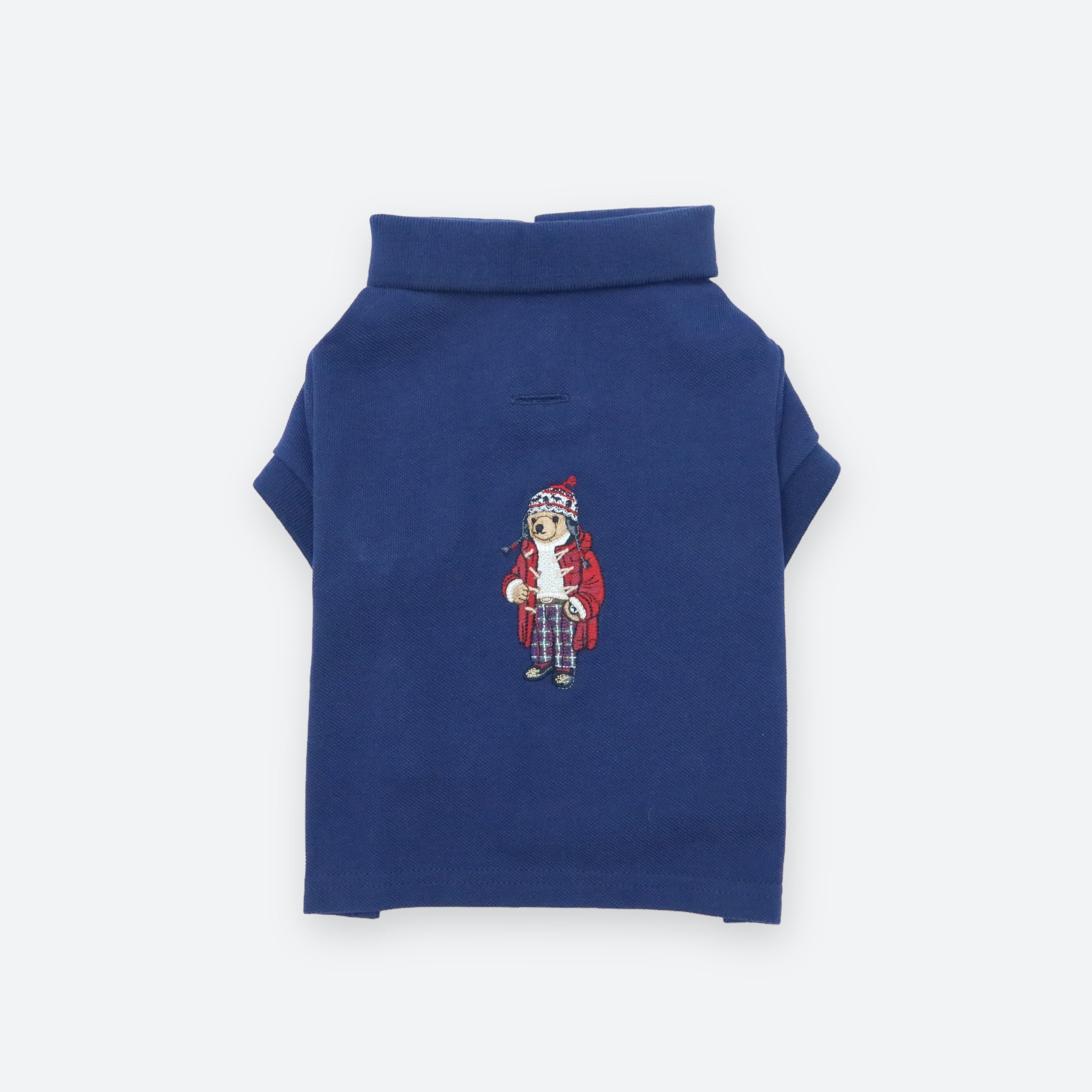Polo Ralph Lauren Holiday Bear Dog Mesh Polo
