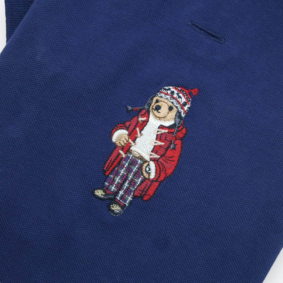 Polo Ralph Lauren Holiday Bear Dog Mesh Polo