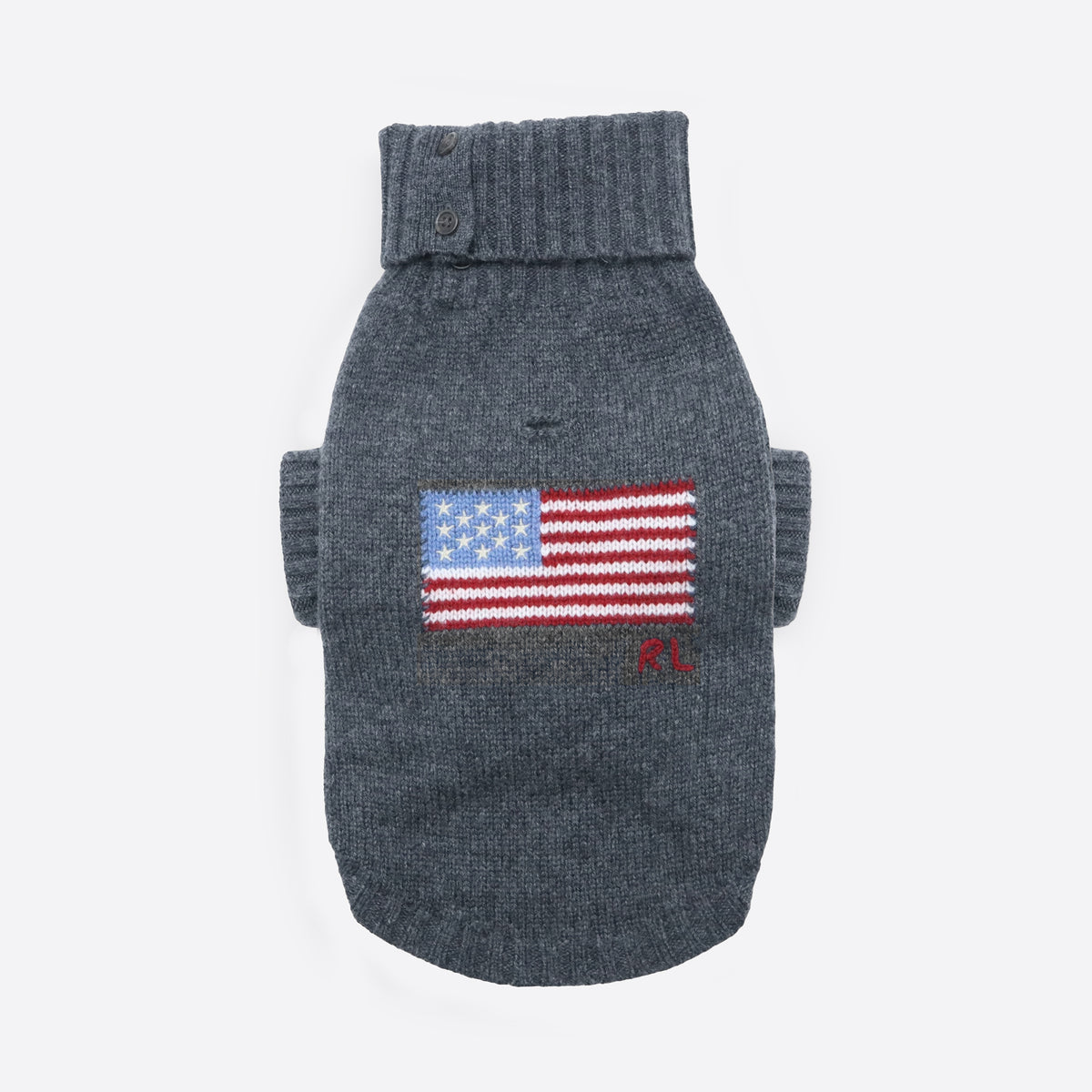 Polo Ralph Lauren Flag-Wool-Blend Dog Jumper
