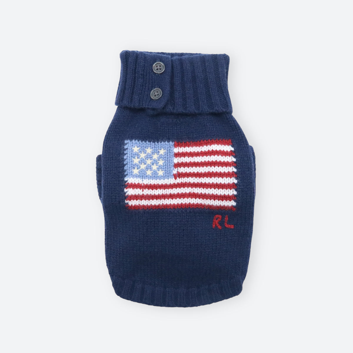 Polo Ralph Lauren Flag-Wool-Blend Dog Jumper