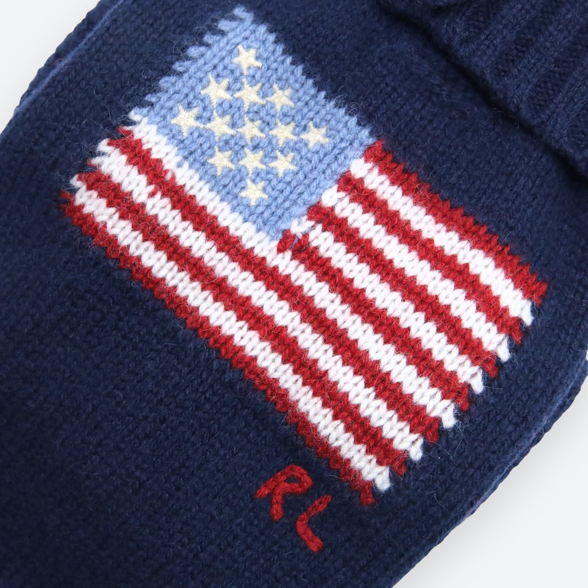 Polo Ralph Lauren Flag-Wool-Blend Dog Jumper