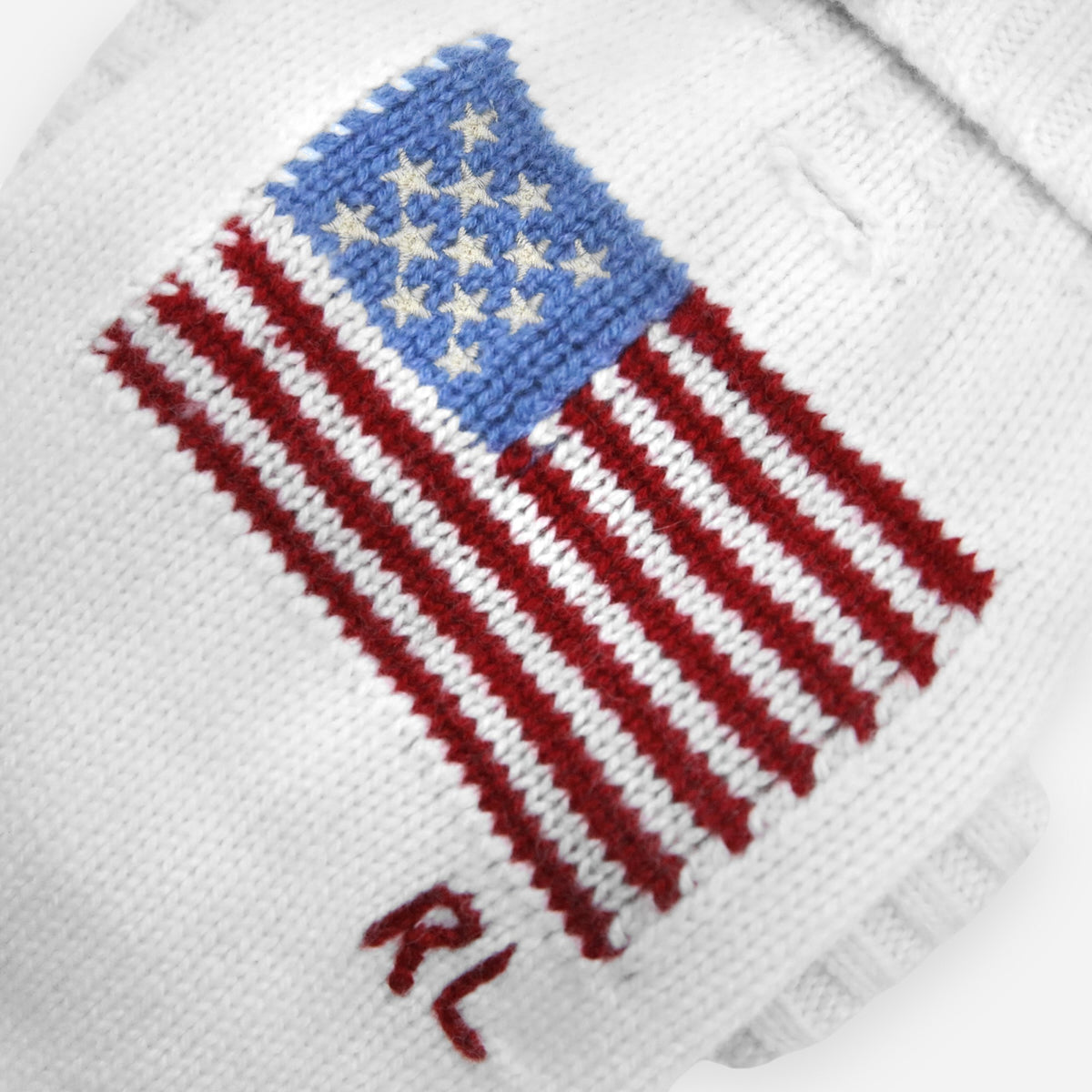 Polo Ralph Lauren Flag-Wool-Blend Dog Jumper