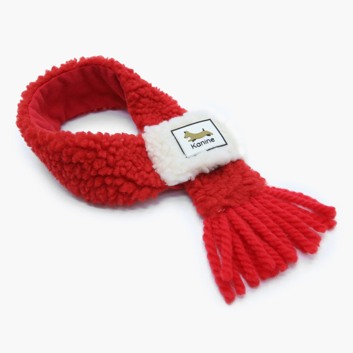 Dog Cozy Duo Scarf with Badge