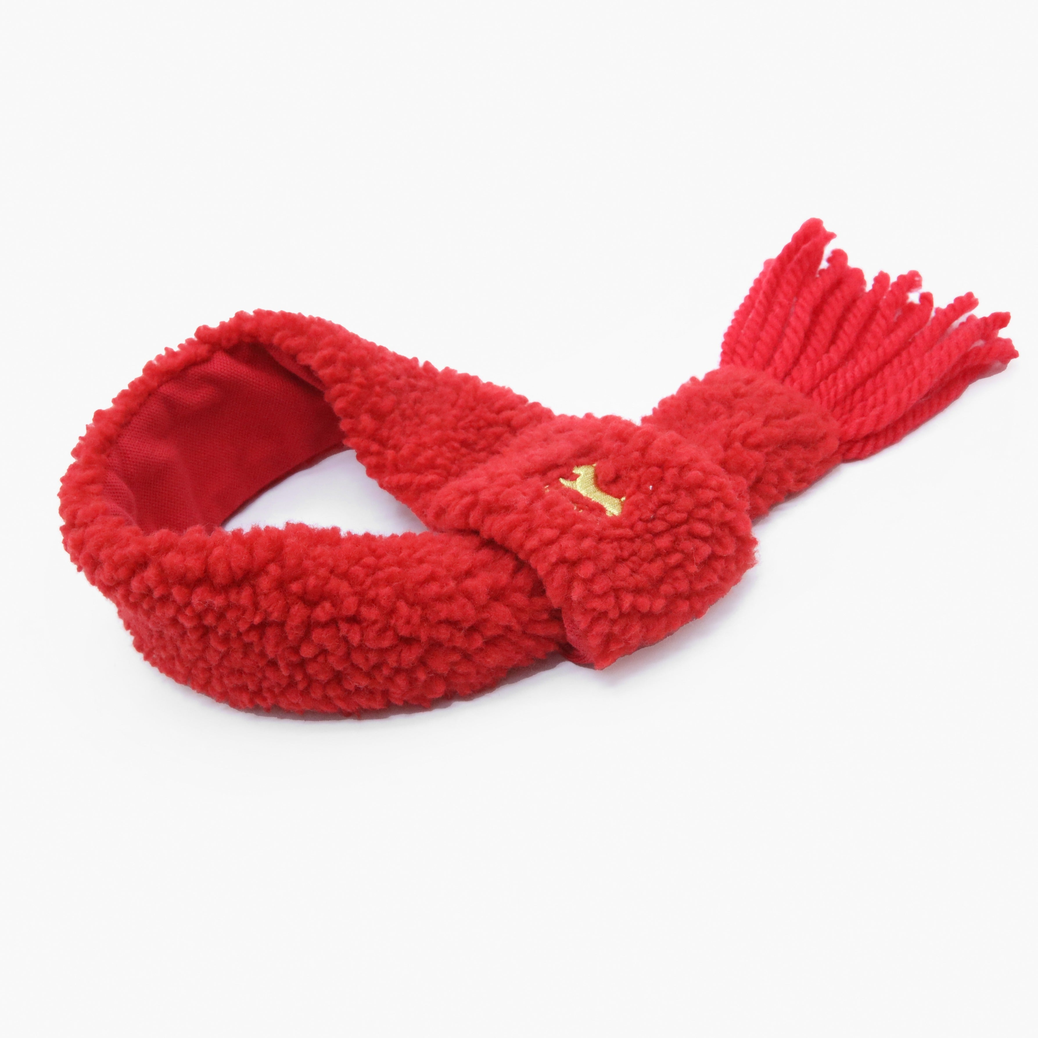 Dog Cozy Duo Scarf with Embroidery
