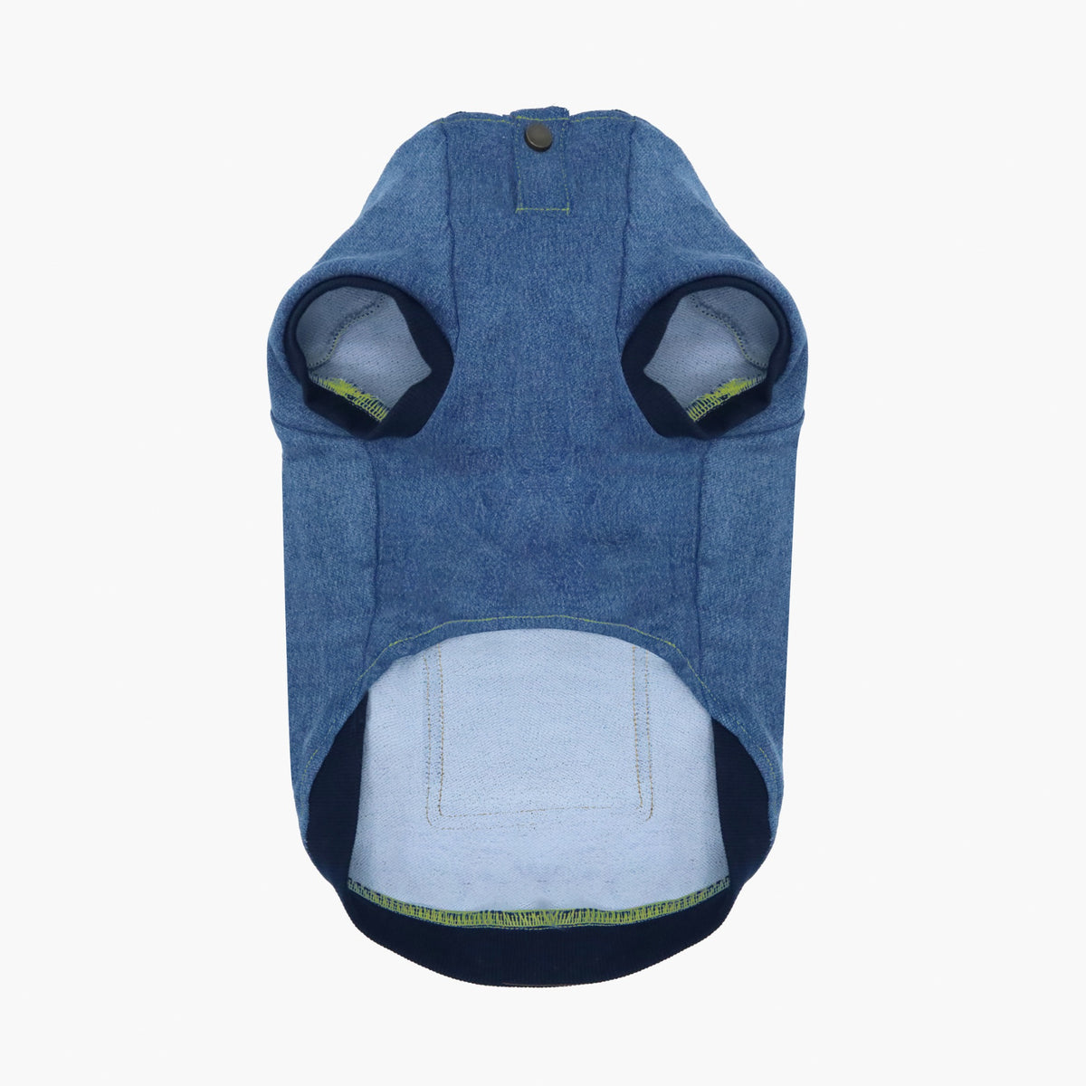 Dog Denim Short Sleeve Sweatshirt