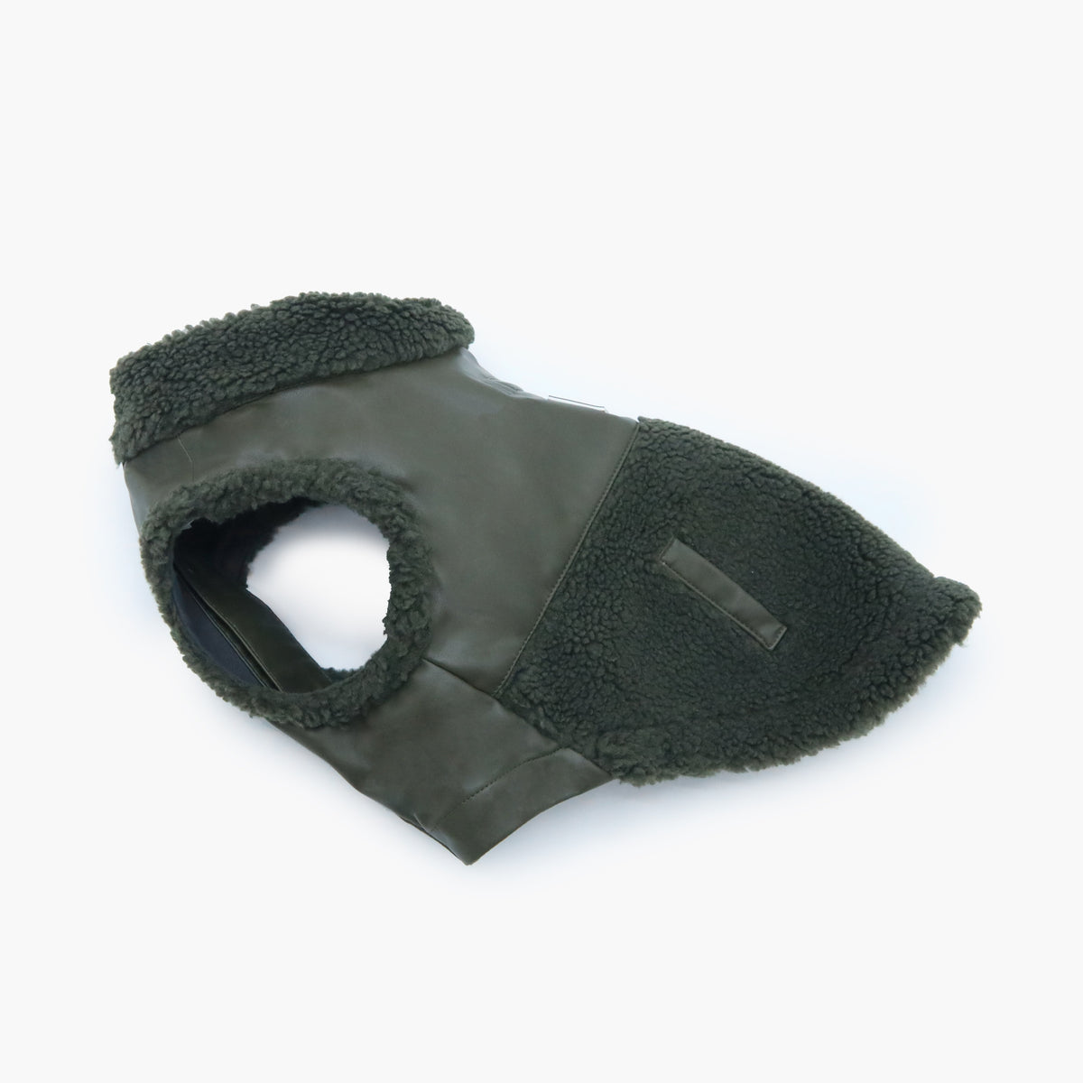 Dog Sherpa Trim Jacket