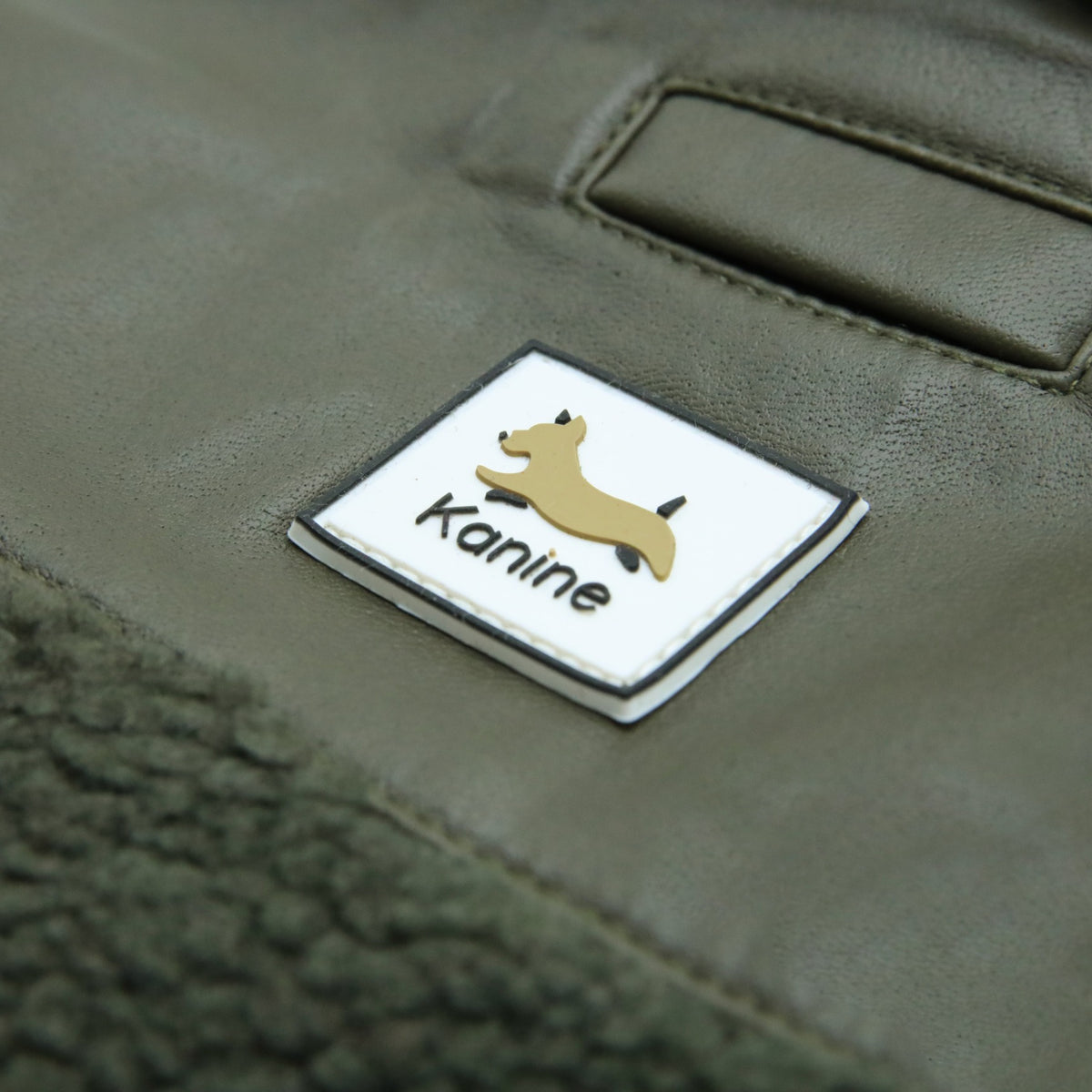 Dog Sherpa Trim Jacket