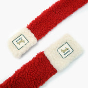 Unisex Cozy Duo Scarf with Badge