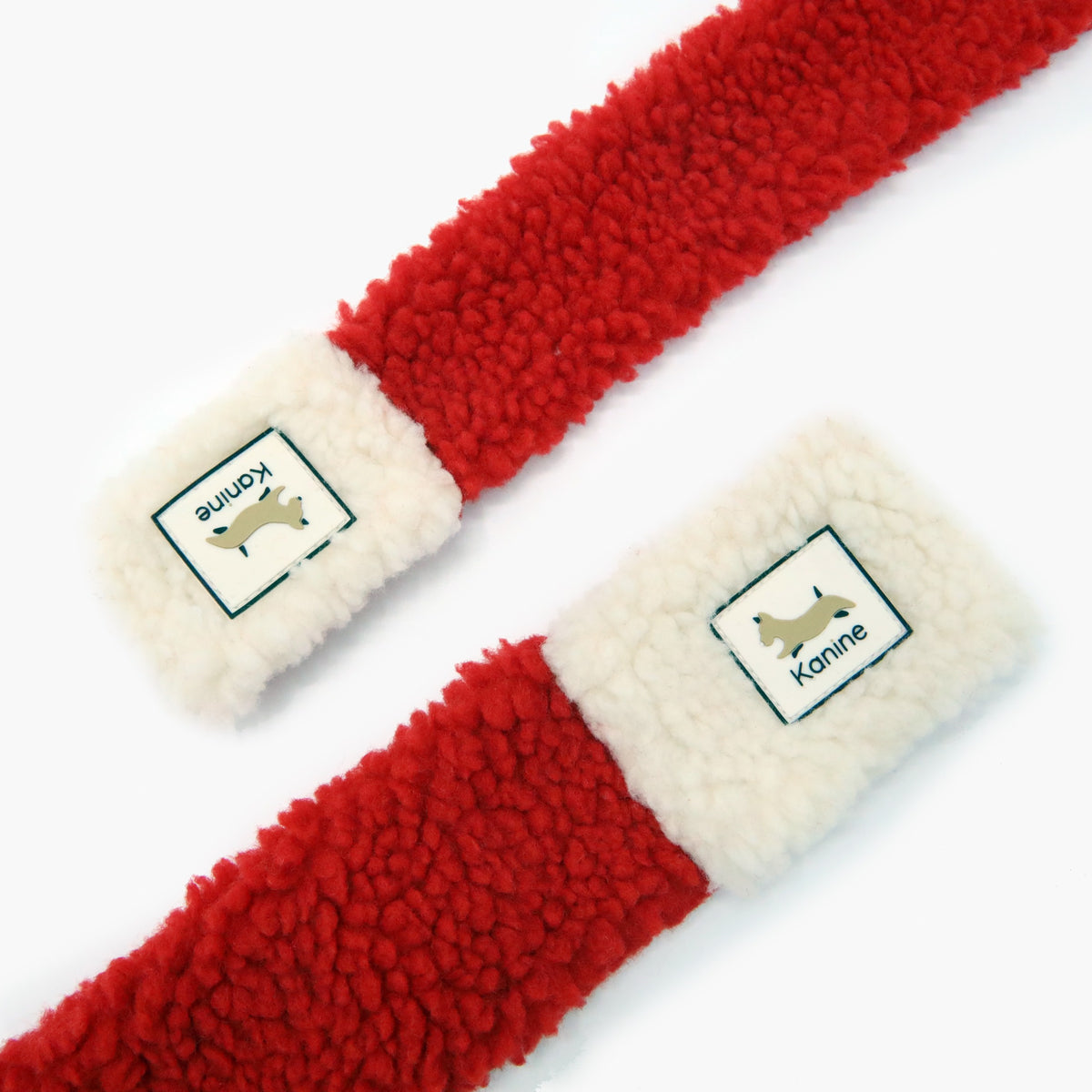 Unisex Cozy Duo Scarf with Badge