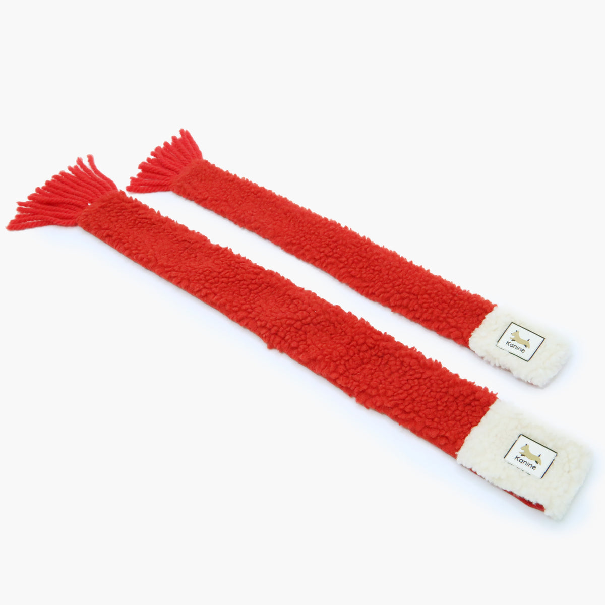 Unisex Cozy Duo Scarf with Badge