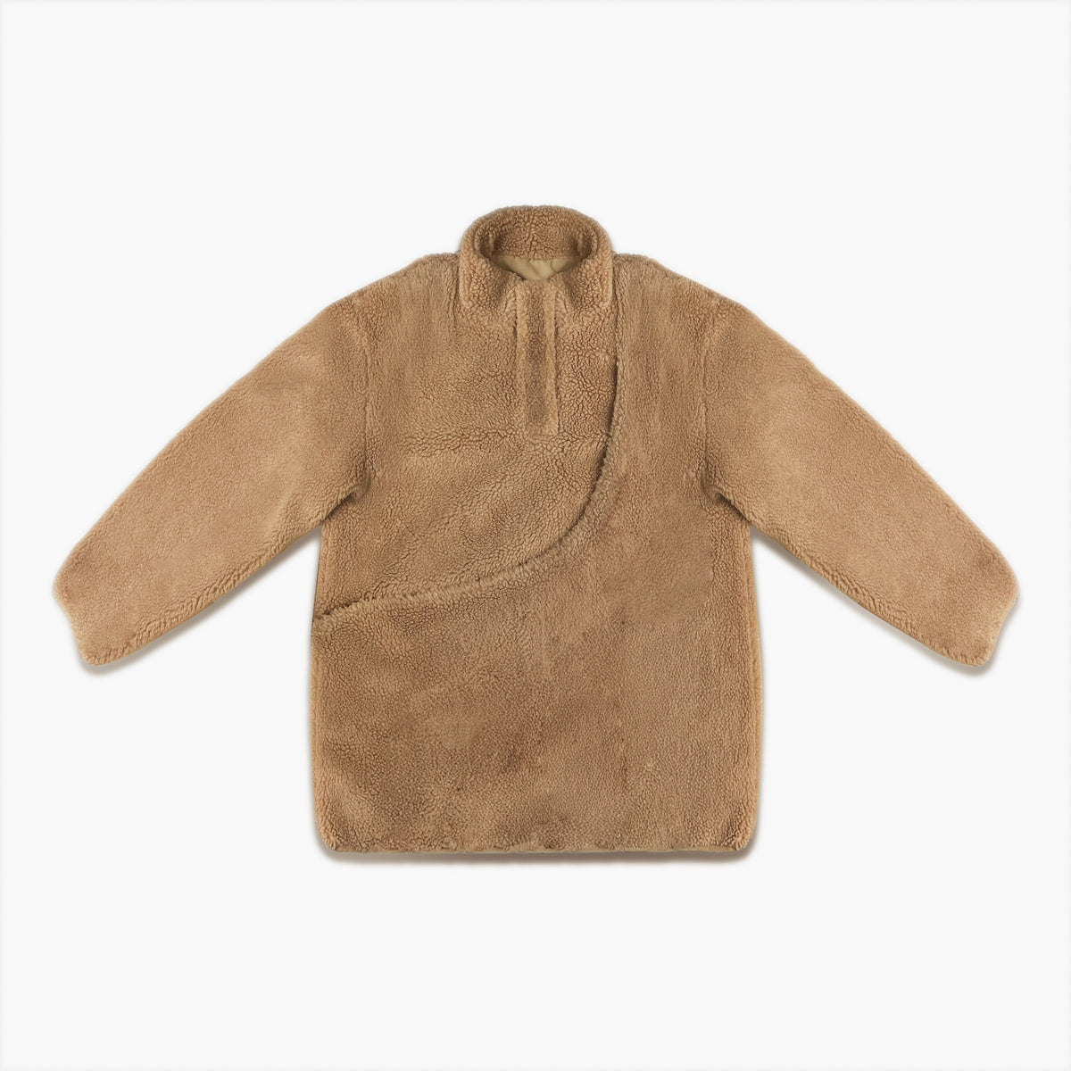 Unisex Sherpa Sweatshirt with Dog Pouch