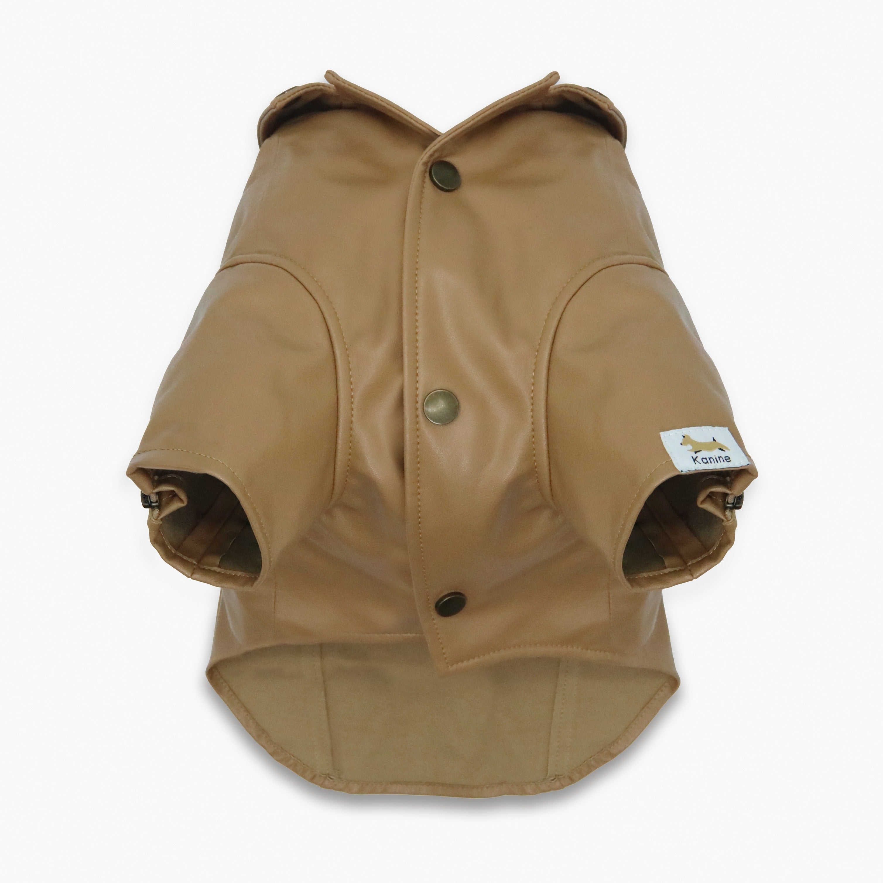 Dog PU Leather Jacket
