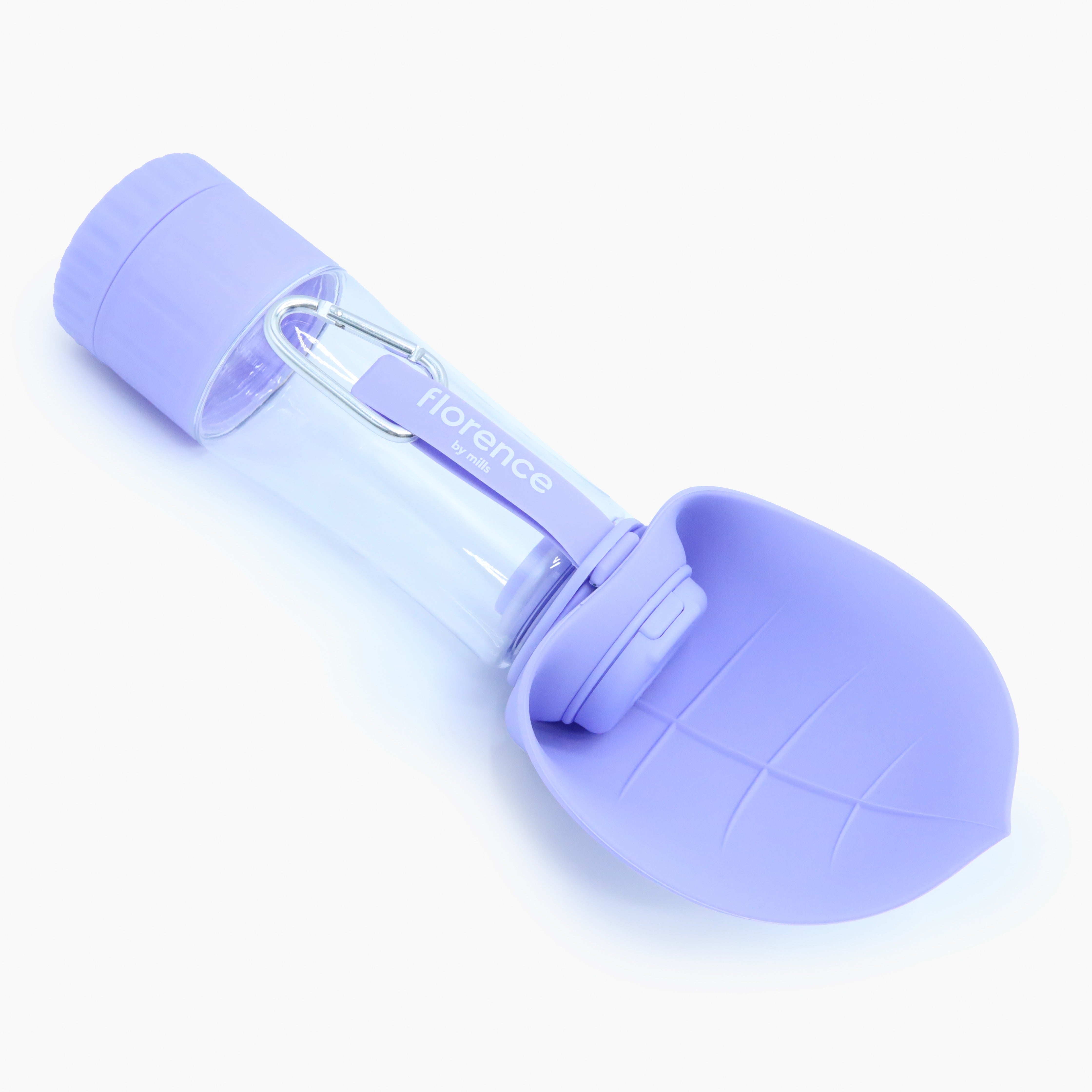 florence by mills Portable Dog Water Bottle with Feeder