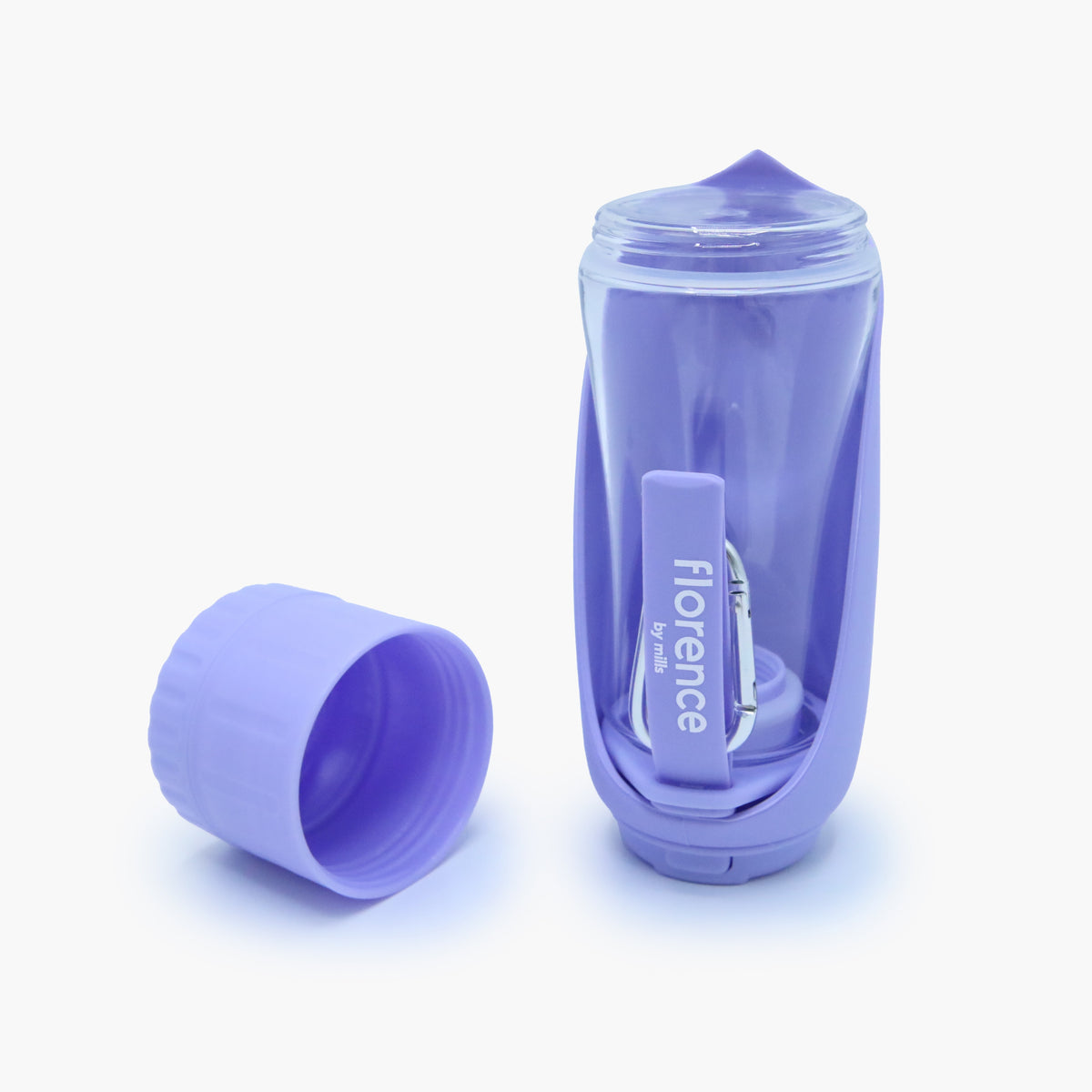 florence by mills Portable Dog Water Bottle with Feeder