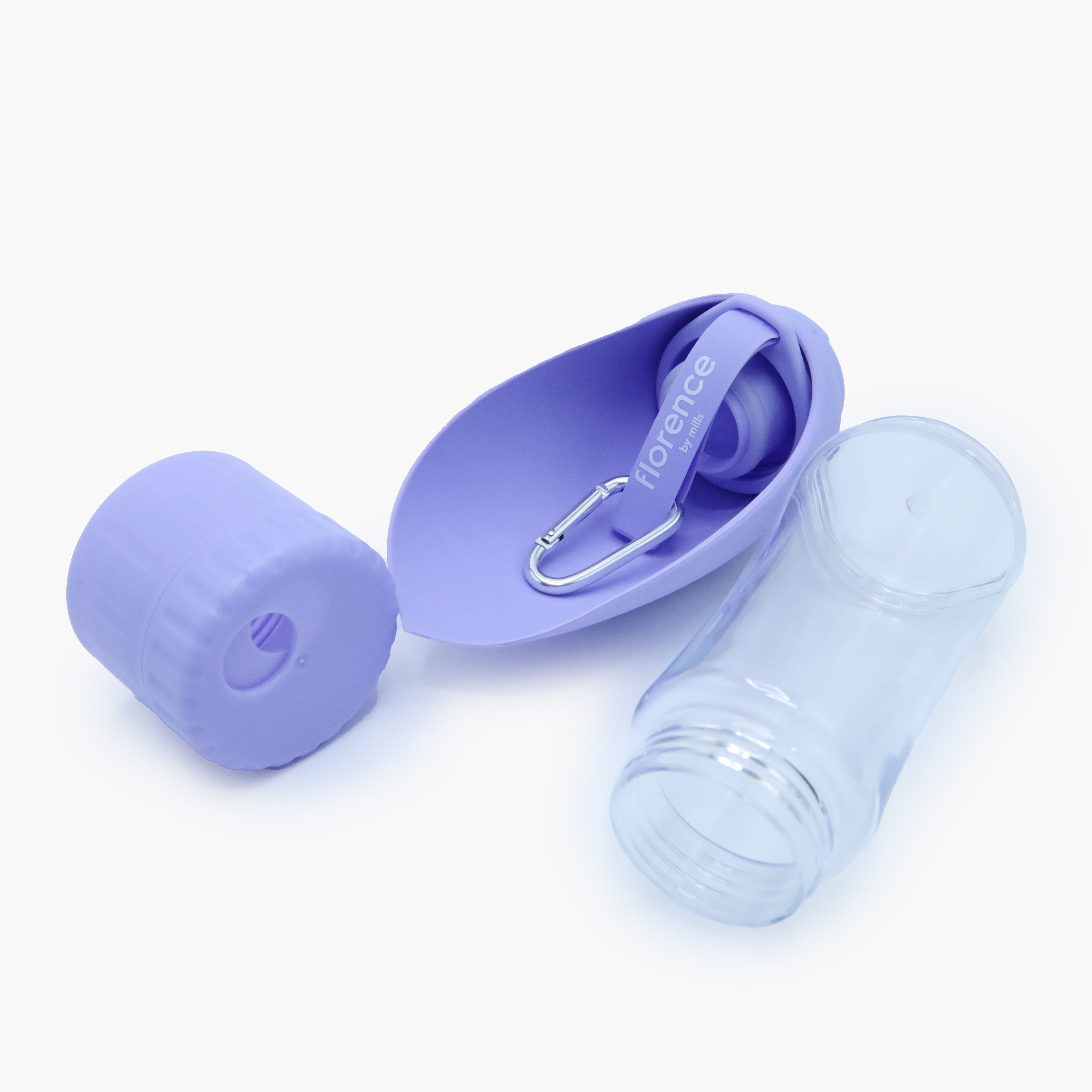 florence by mills Portable Dog Water Bottle with Feeder