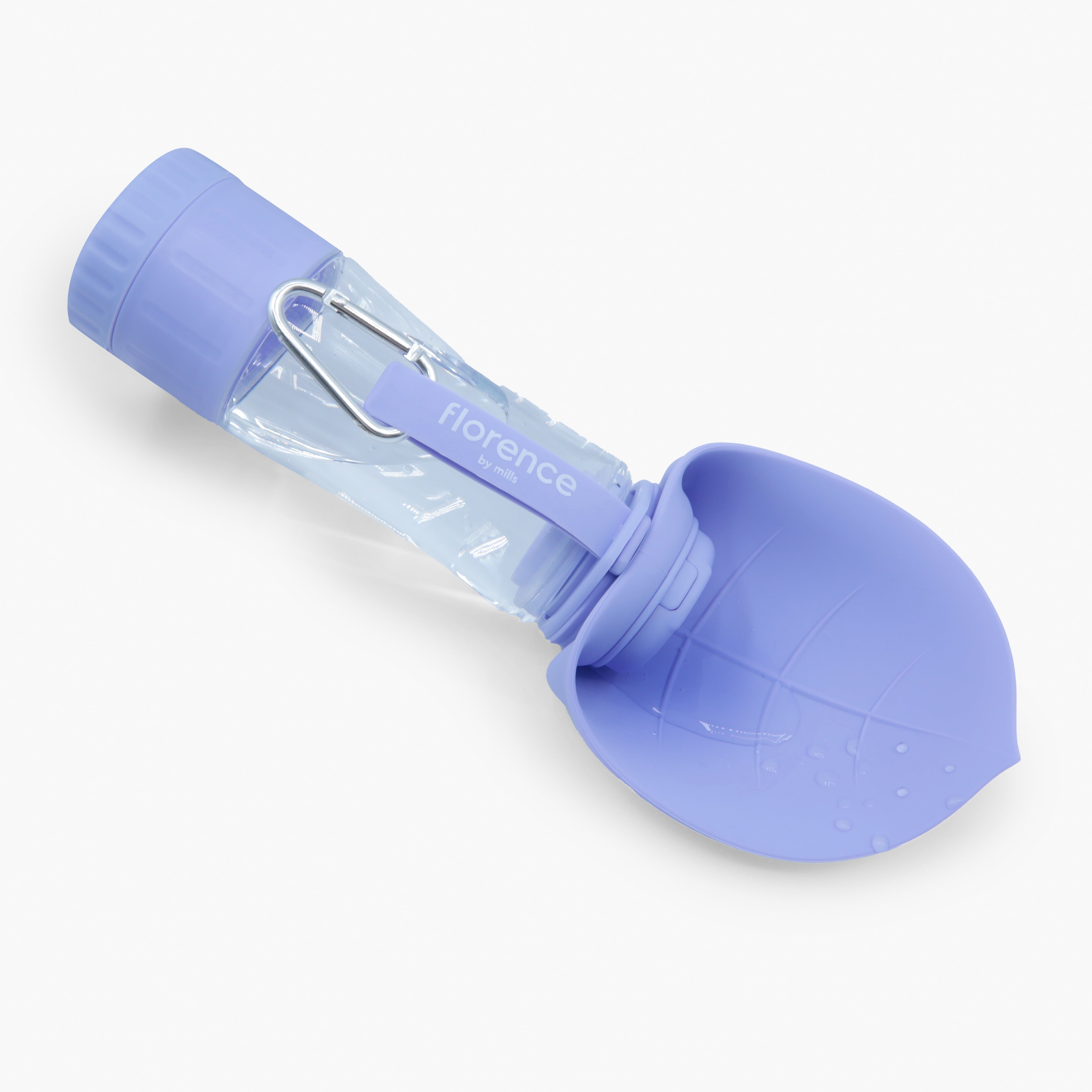florence by mills Portable Dog Water Bottle with Feeder