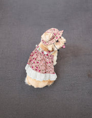 Dog Floral Hat