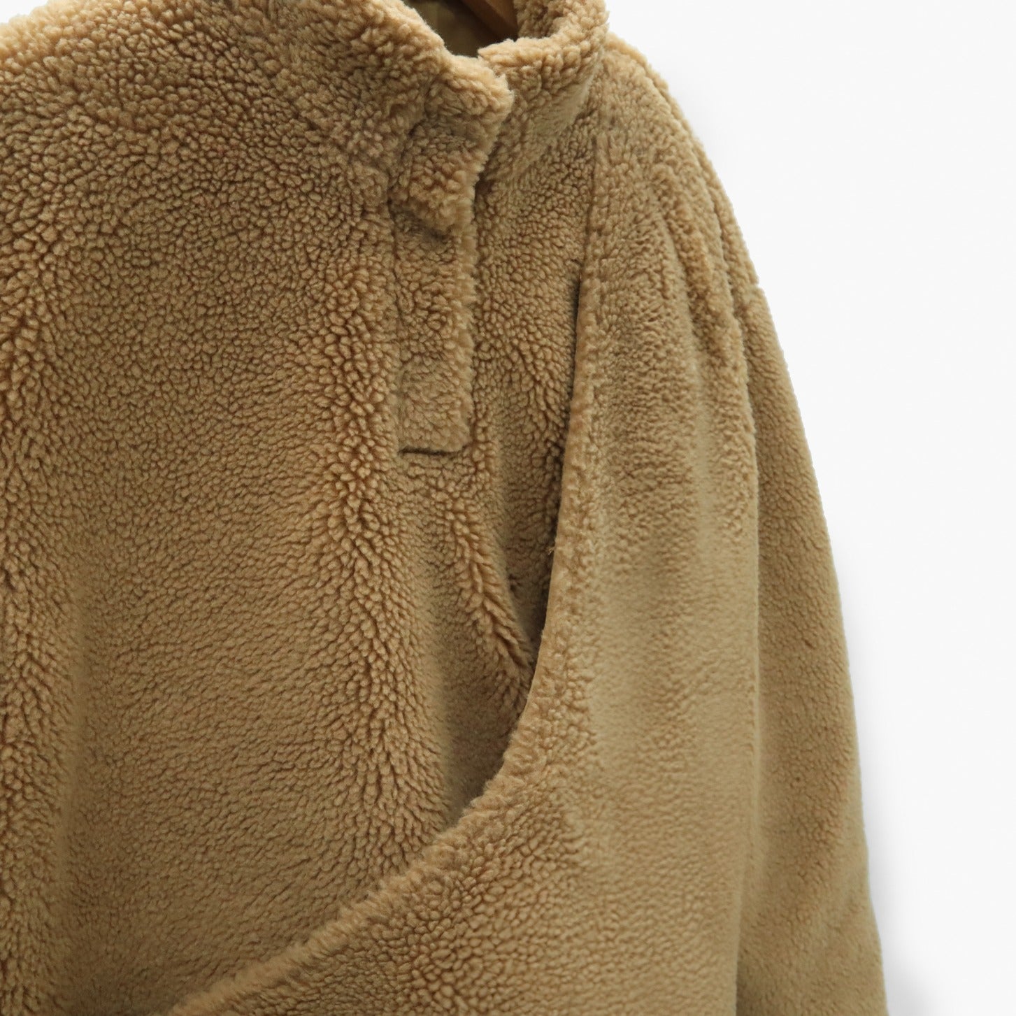Unisex Sherpa Sweatshirt with Dog Pouch