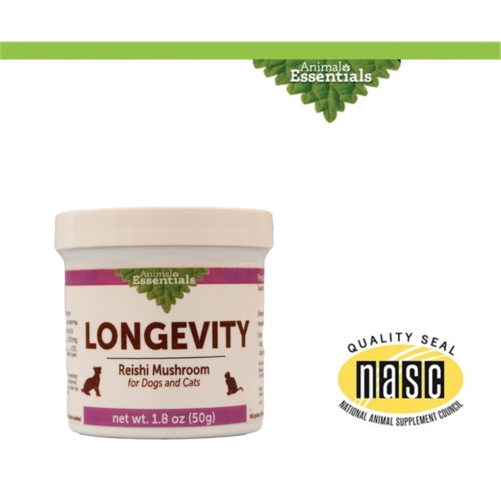 Animal Essentials - LONGEVITY 有機靈芝粉 1.8oz (50g) (貓狗合用)