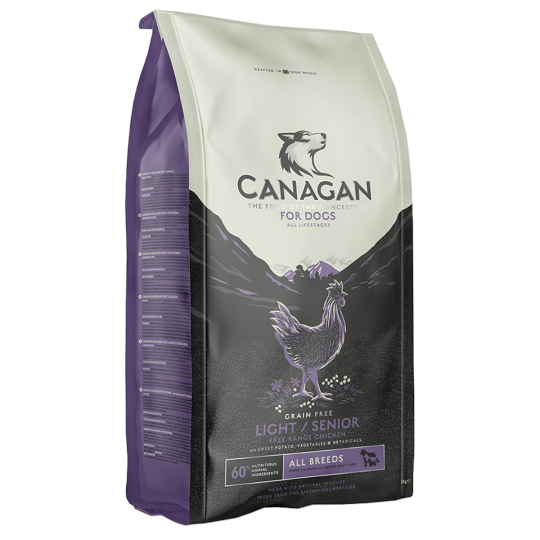 Canagan Light/Senior For Dogs 無穀物減肥/老犬狗糧