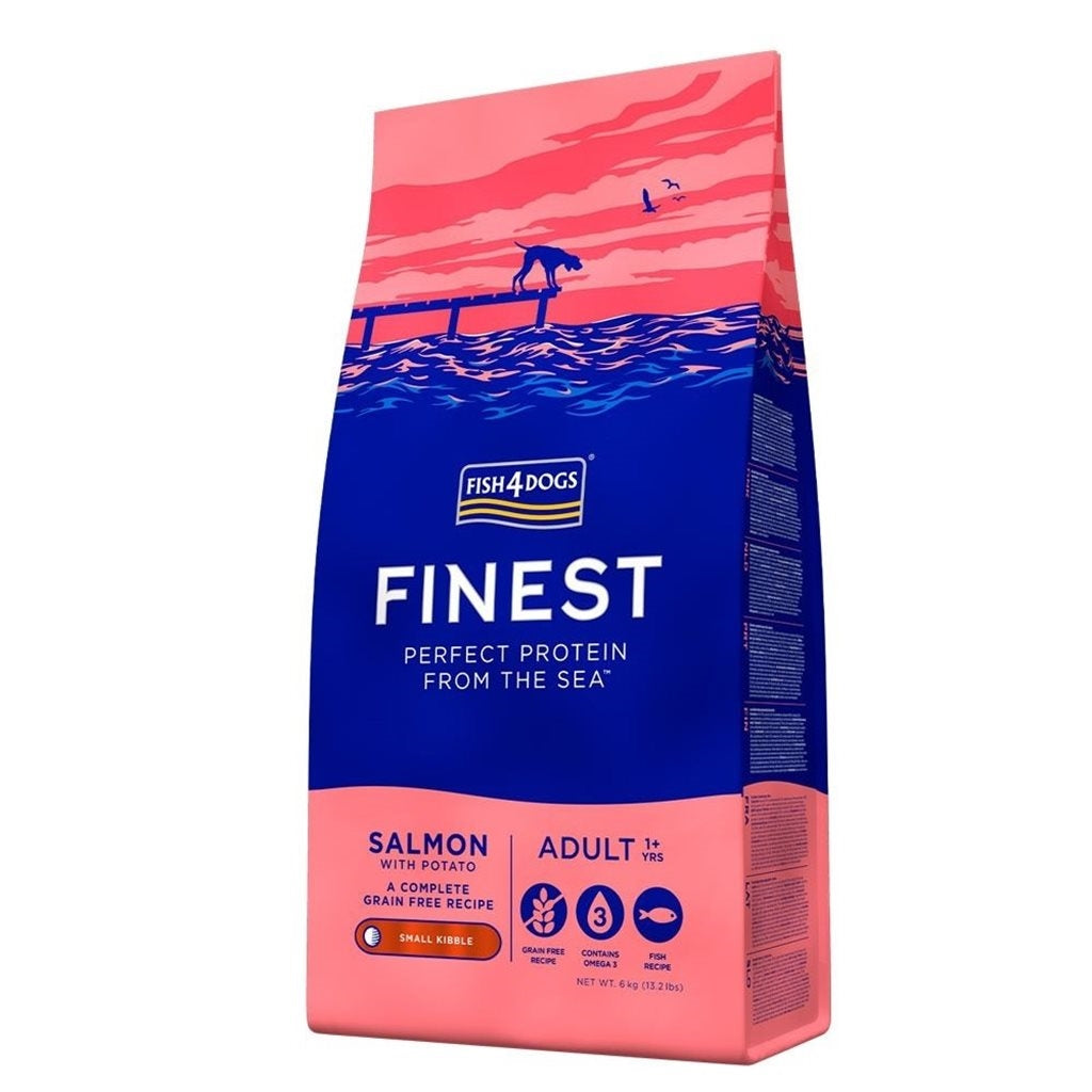 Fish4Dogs Finest Fish 無麩質 低敏 (成犬) 狗糧 (小粒)