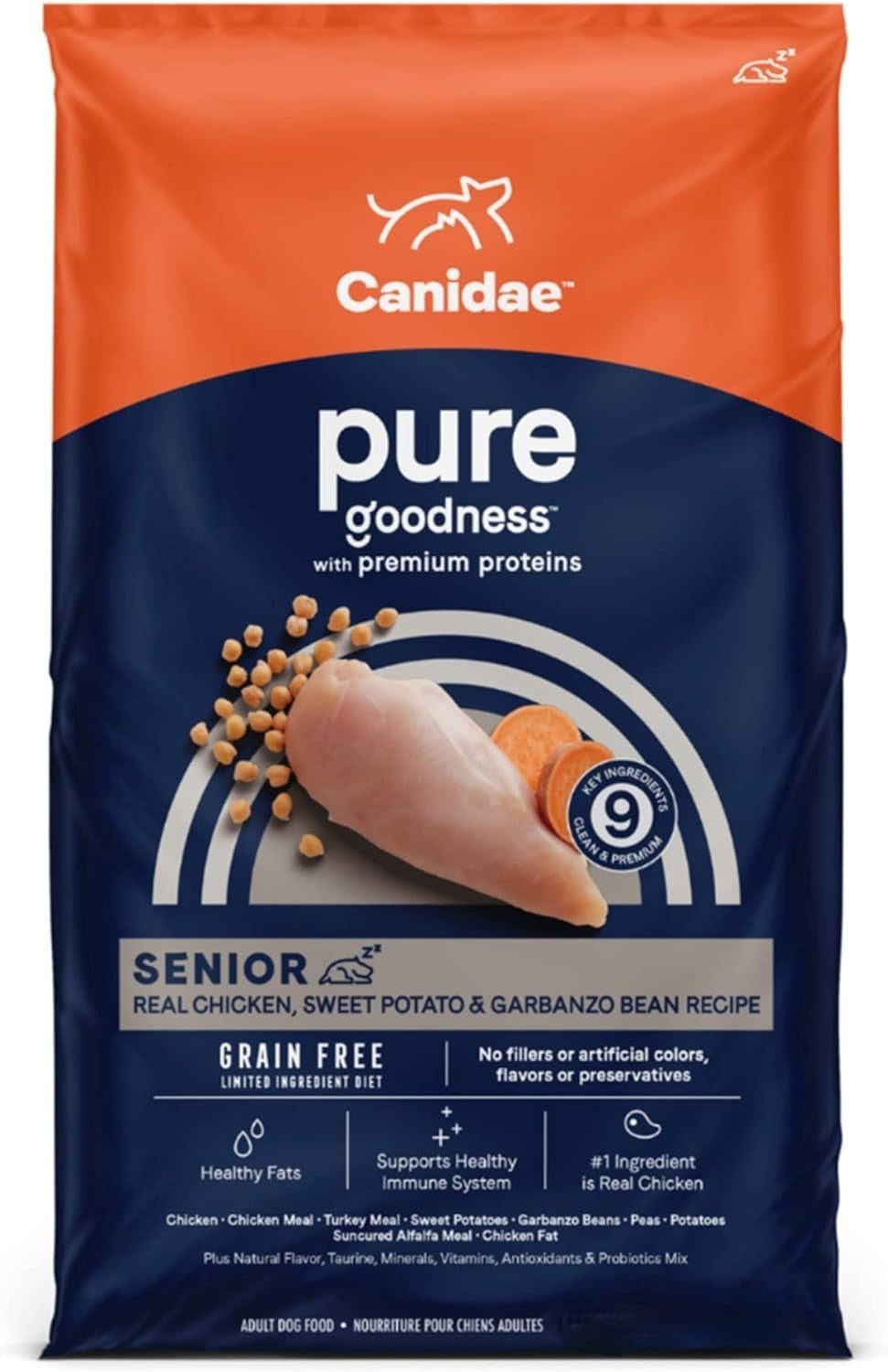 Canidae (Pure Seniors with Chicken) 無穀物老年犬配方 狗糧
